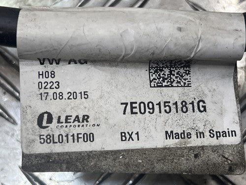 VW Volkswagen Transporter T6 Batteriekabel Minuspol mit Sensor 7E0915181G