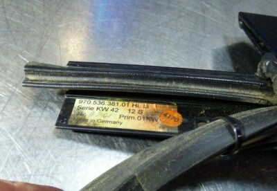 Porsche Panamera 970 Blende Abdeckung B-Säule Hinten Links 97053638102