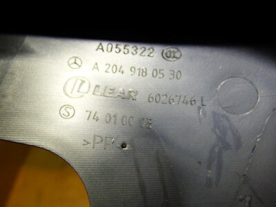 Mercedes W204 C-Klasse 2011 Sitzverkleidung für Fahrersitz A2049180530