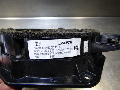 AUDI A8 4E Türlautsprecher Bose Mittelton Tiefton Vorne L R 4E0035411A ORIGINAL gebraucht - Facelift