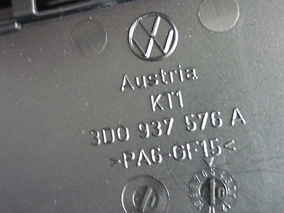 VW Phaeton 3D Sicherungskasten 2te Batterie 3D0937576 ORIGINAL gebraucht - Hauptsicherungsdose