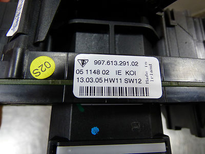 Porsche 997 987 Lenkstockschalter Schalter 99761326500 99761325300 99761329102