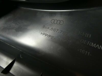 AUDI A1 S Line 2017 Verkleidung D-Säule unten links 8X4867767 4PK ORIGINAL gebraucht - Sportback