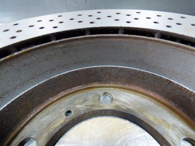Porsche Boxster 987 3.2 S 2005 gebraucht - 2012 1 paar hinten Bremsscheiben gebraucht - Original