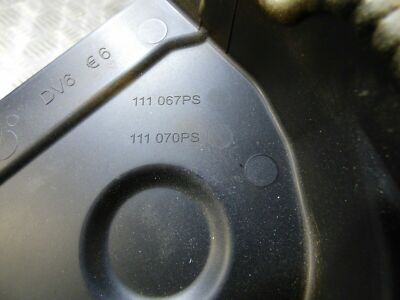 Peugeot Citroen 1.6 HDi diesel DV6FD BHY Motor Zahnriemen Abdeckung ORIGINAL gebraucht - 9802040680