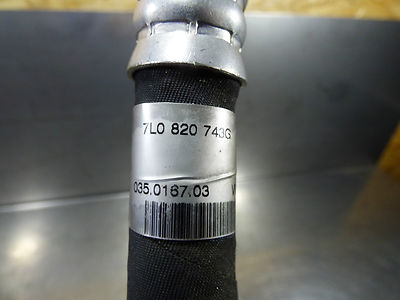 Porsche Cayenne 955 Original Klimaleitung Druckleitung Klima 7L0820743G