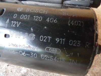 VW Golf 5 V 1.4 02T911023R / 02T 911 02 3R ORIGINAL gebraucht - Anlasser