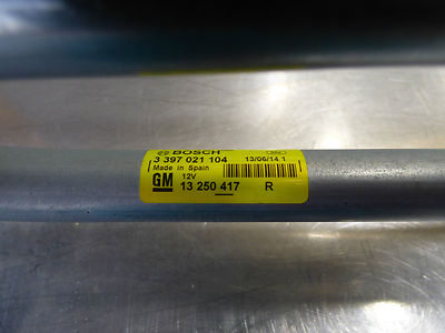 OPEL MERIVA B Scheibenwischermotor Vorne mit Gestänge GM 0390243009 ORIGINAL gebraucht - 13250417