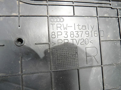 Audi R8 V8 4.2 FSI TÜRINNENBLENDE Blende vorne rechts AUDI A3 ORIGINAL gebraucht - 8P3837916D