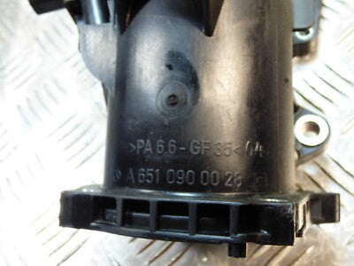 Mercedes Sprinter W906 313 CDI Ladeluftrohr Ladeluftleitung ORIGINAL gebraucht - A6510900028