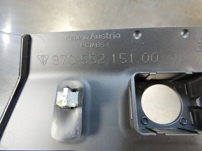 Porsche PANAMERA 970 Abdeckung Armaturenbrett mitte 97055215100 schwarz