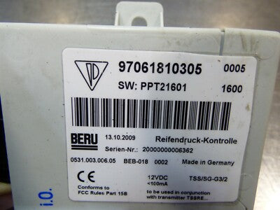 Porsche PANAMERA 970 GTS TURBO Steuergerät Reifendruckkontrolle 97061810305 -
