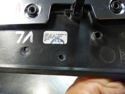 Porsche Panamera 970 Dekorleiste Türverkleidung Vorne Links Memory 97055538111