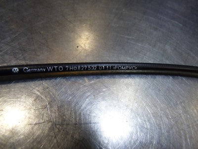 VW T5 7E 2011 Heckflügeltürschloß mit Seilzug oben rechts ORIGINAL gebraucht - 7H0827162A