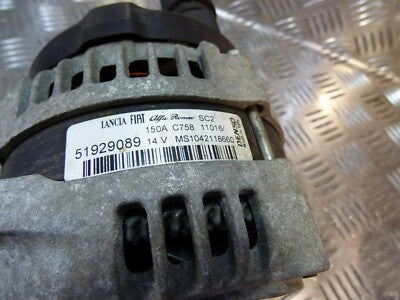 Jeep Renegade Limited 1.6 D MultiJet Lichtmascine Lima 150A DENSO ORIGINAL gebraucht - 51929089