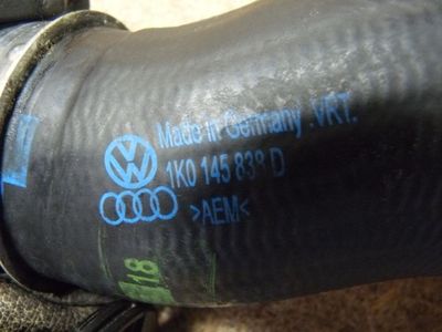 Audi A3 8P 2.0 TDI Bj.:2008 1K0145838D / 1K0 145 838 D ORIGINAL gebraucht - Ladeluftschlauch