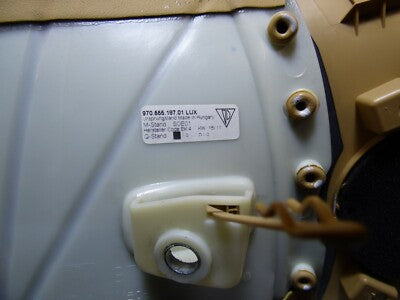 Porsche PANAMERA 970 Verkleidung Hinten links LUXORBEIGE 97055518701 C Säule