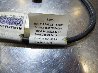 Porsche Boxster 981 Kabelstrang Kabel Kabelbaum hinten stoßstange 98161289502