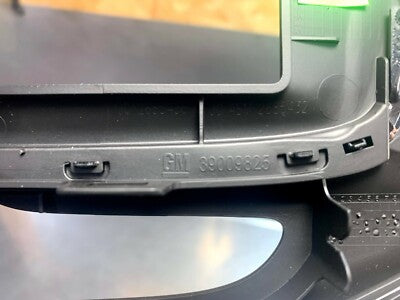 OPEL ASTRA K 2018 original Bildschirm Rahmen GM 39009825
