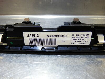 Porsche 981 991 911 Dachbedieneinheit Innenraumleuchte Innenleuchte 99161342208