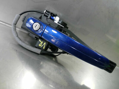 FORD FOCUS MK3 2012 DRIVER SIDE FRONT DOOR HANDLE & BRACKET IN BLUE Right