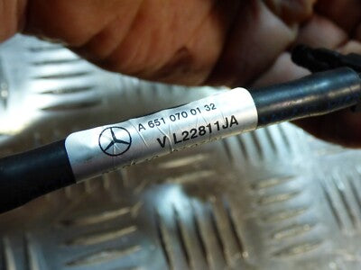 Mercedes Sprinter W906 CDI Orig Kraftstoffschlauch Rücklaufleitung ORIGINAL gebraucht - A6510700132