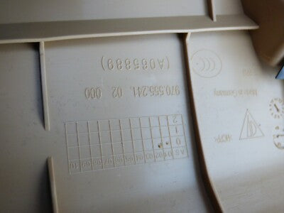 Porsche PANAMERA 970 Heckdeckel o. Wischerhutze LUXORBEIGE Beige 970555241084H0