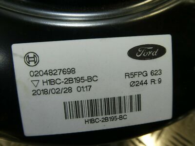 FORD FIESTA VII JHH 2018 Bremskraftverstärker H1BC-2B195-BC