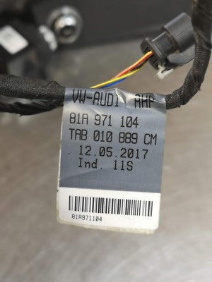 Audi Q2 A3 8V PDC Kabelbaum Stoßstange hinten 81A971104