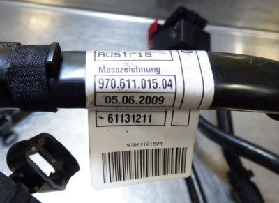 Porsche PANAMERA 970 3.6 Kabelbaum Batterie Plus Kabel Bj.2012 ORIGINAL gebraucht - 97061101504