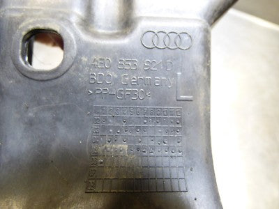 AUDI A8 4E Halter Kotflügel Seitenschweller vorne links 4E0853921D ORIGINAL gebraucht - Facelift