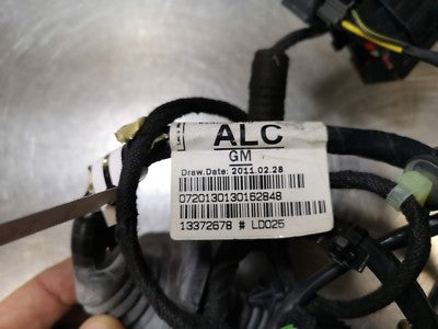 VAUXHALL ASTRA J MK6 RHD Driver Side Front Door Wiring Loom ALC 2009-15 ORIGINAL gebraucht - 13372678
