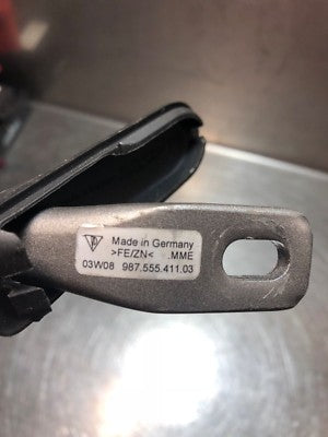 Porsche Cayman 987 Gepäck Sicherungsbügel inkl. Abdeckkappen ORIGINAL gebraucht - 98755541103