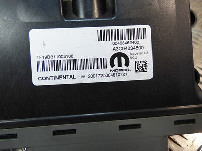 JEEP COMPASS II 2021 TPMS STEUERGERÄT A3C04834800 ORIGINAL gebraucht - REIFENDRUCKMODUL