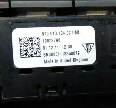 Porsche PANAMERA 970 Sitzeinstellung Memory elektrisch Schalter 97061310402 DML