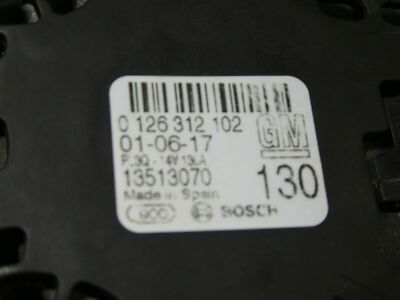 Original Opel Insignia B 1.5 Turbo gebraucht - ab 2018 gebraucht - Lichtmaschine LIMA GM 13513070