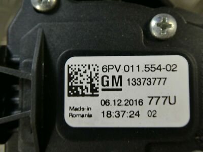 Opel Astra K 1.4 TURBO 2017 Gaspedal GM ORIGINAL gebraucht - - 13373777