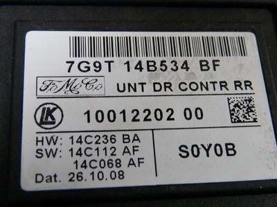 Ford Mondeo MK4 Ghia Bj.:2008 TÜRSTEUERGERÄT H.L. / 7G9T-14B534-BF ORIGINAL gebraucht - 7G9T14B534BF