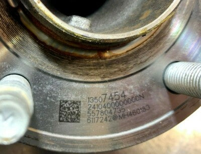 OPEL ASTRA K 1.4 Turbo Radnabe Hinten Links = Rechts GM 13507454