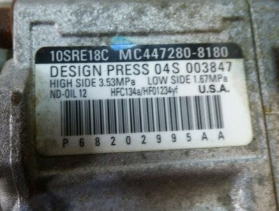 Jeep Grand Cherokee WK2 3.0 CRD Original Kompressor Klimakompressor P68202995AA