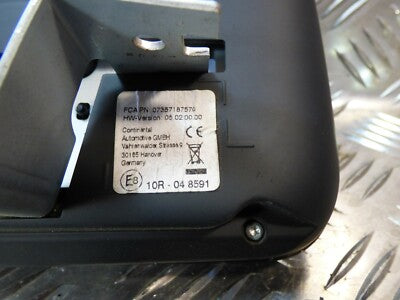 Fiat Tipo II 1.0 Facelift NAVI DISPLAY LCD A2C1548460101 defekt ORIGINAL gebraucht - 07357187570