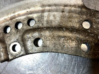 Porsche Boxster 981 S GTS Brems Radträger Abdeckblech Blech Rechts 98135280202