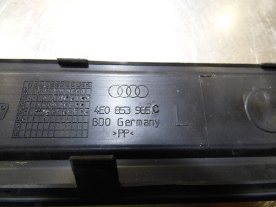 AUDI A8 4E Einstiegsleiste Leiste vorne links 4E0853985C ORIGINAL gebraucht - Facelift