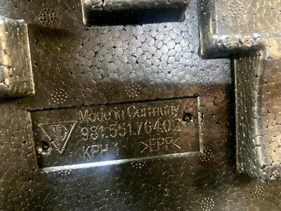 Porsche Boxster 981 Auflage Einlage Abstützung Koferraum 98155176402