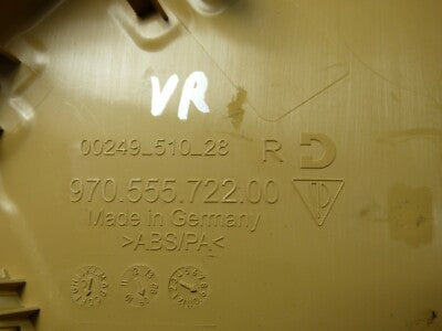 Porsche Panamera 970 Abdeckung vorne rechts Deckel beige 97055572200