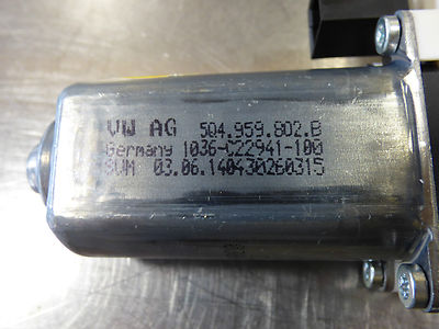 VW Passat 3G B8 Golf 7 Motor vorne rechts 5Q4959802B ORIGINAL gebraucht - Fensterhebermotor