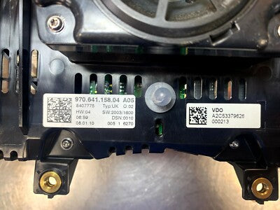 Porsche PANAMERA 970 4.8 Instrument Cluster Speedometer Mph 97064115804 A05