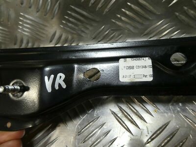 Opel Astra K 2017 Elektrische Fensterheber Vorne Rechts ohne motor GM 13406674