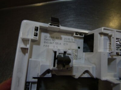Audi Q3 8U A1 A3 Innenleuchte Leseleuchte Mondsilber 8V0947135A + 8X0951177