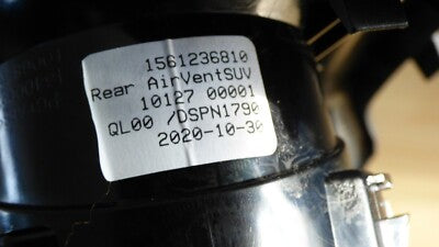 Alfa Romeo Stelvio Q4 Luftdüse Frischluft Düse Hinten 1561236810